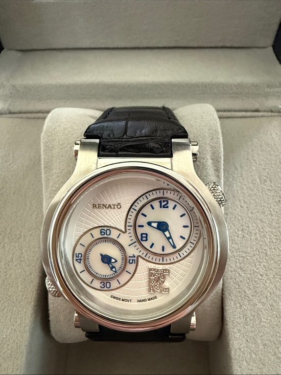 Renato Swiss Chronograph Diamond Watch Limited Edition Mother-of-Pearl Dials main image 9